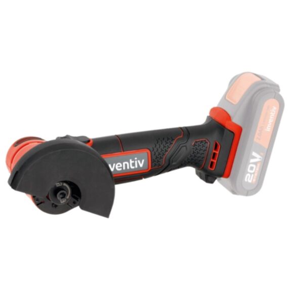 Meuleuse sans fil 76mm 20V (sans batterie) - INVENTIV
