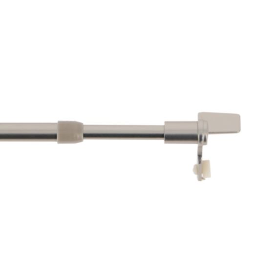 Barre à rideaux extensible Rivet Nickel Ø9mm 25-40cm - INVENTIV 