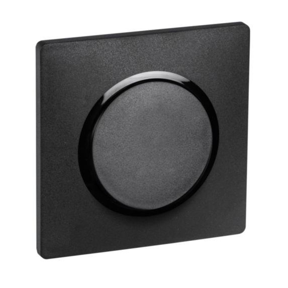 Va-et-vient Eclipse noir + plaque - INVENTIV