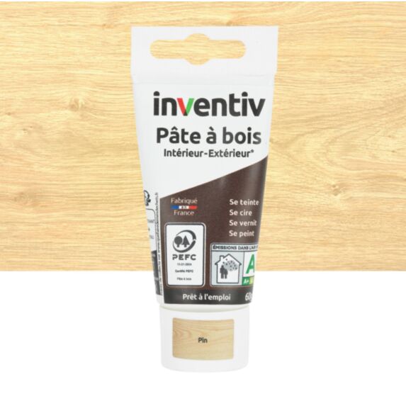 Pâte à bois pin 60gr - INVENTIV