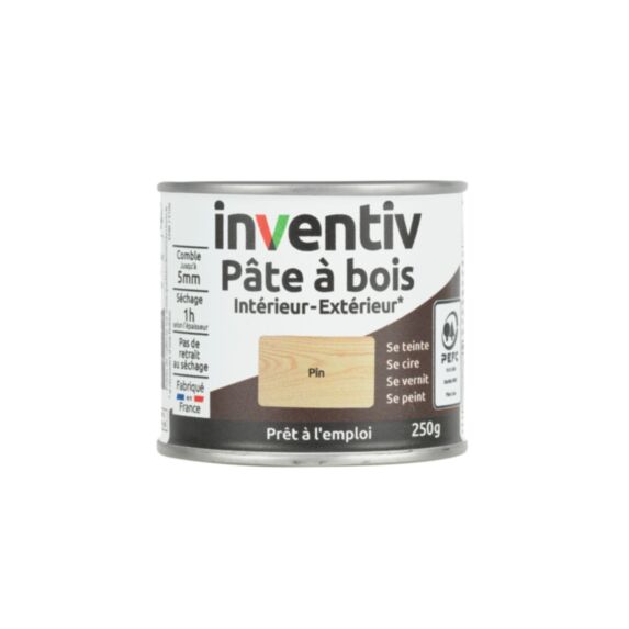 Pâte à bois pin 250gr - INVENTIV