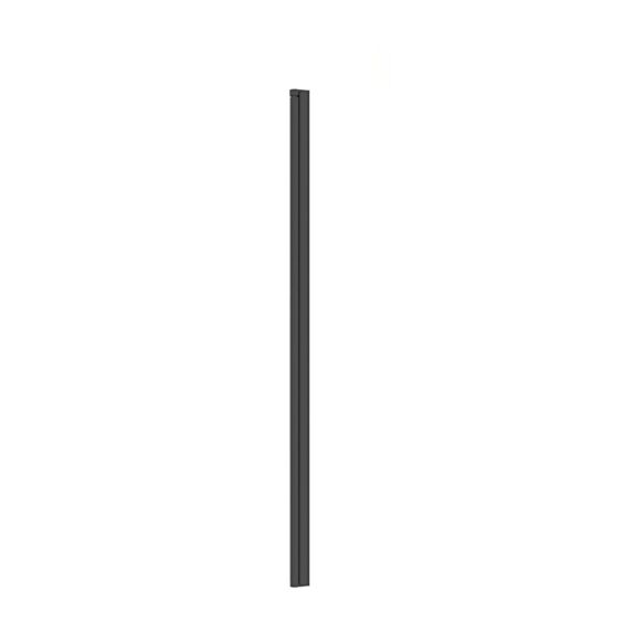 Profilé pare baignoire aluminium 140cm noir mat - INVENTIV