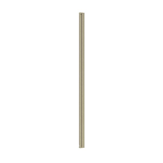 Profilé pare baignoire aluminium 140cm or - INVENTIV