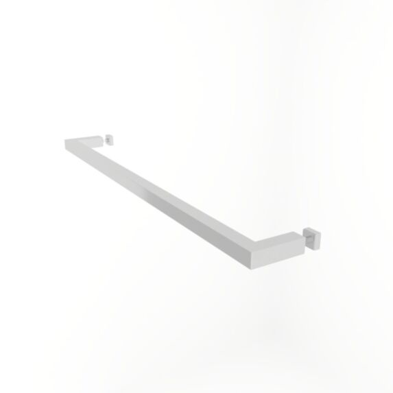 Porte-serviettes pour pare baignoire inox 46,5cm chromé - INVENTIV