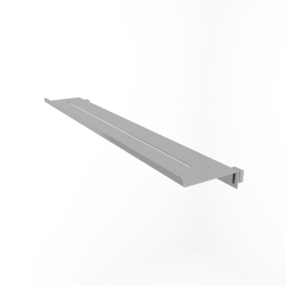 Étagère pour pare baignoire aluminium 475mm chromé - INVENTIV