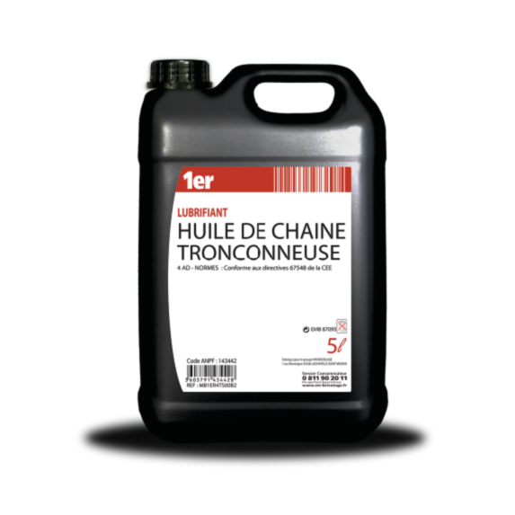 Huile pour chaîne de tronçonneuse 5L - 1ER