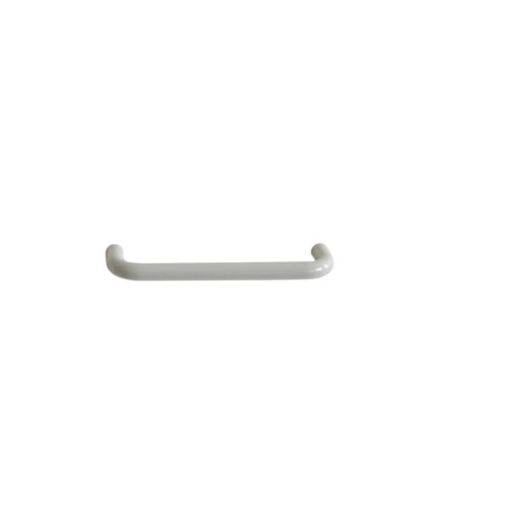 Set de 6 poignées de meuble plastique entraxe 96 mm gris - 1ER