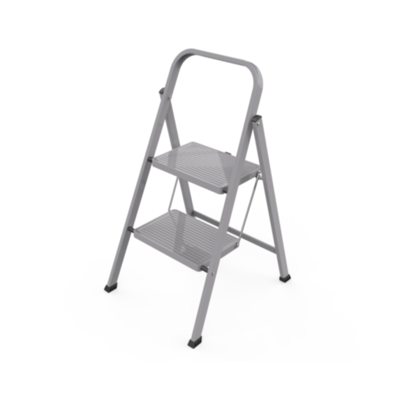 Marchepied 2 marches en Acier - 1ER
