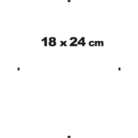 Cadre sous-verre 18x24cm - 1ER