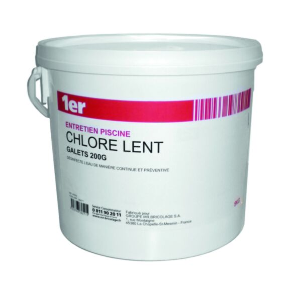 Chlore lent 5 kg - 1ER