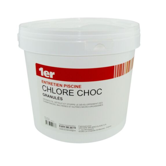Chlore choc granules 5 kg - 1ER