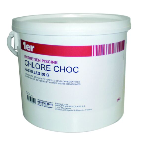 Chlore rapide 5 kg - 1ER