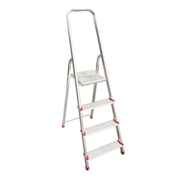 Escabeau prix 4 marches alu - acier - 1ER