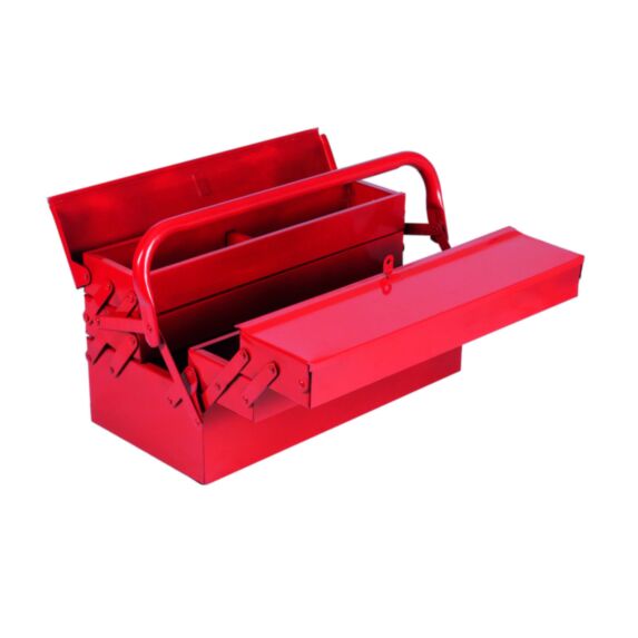 Boite à outils 5 cases en métal