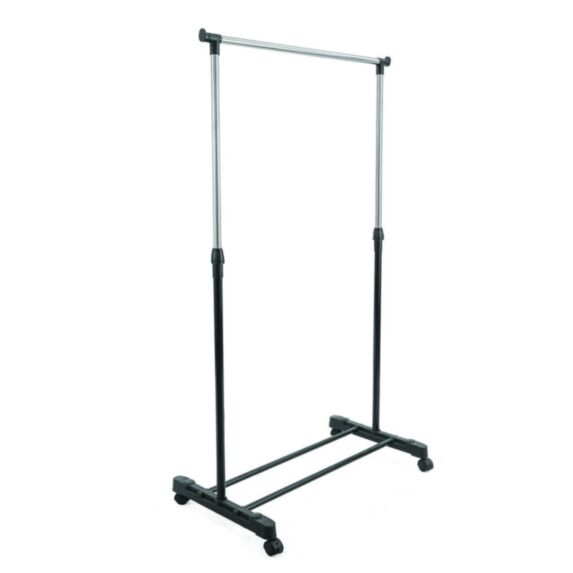 Portant à vêtements à roulettes h.93-150x81x41cm - INVENTIV