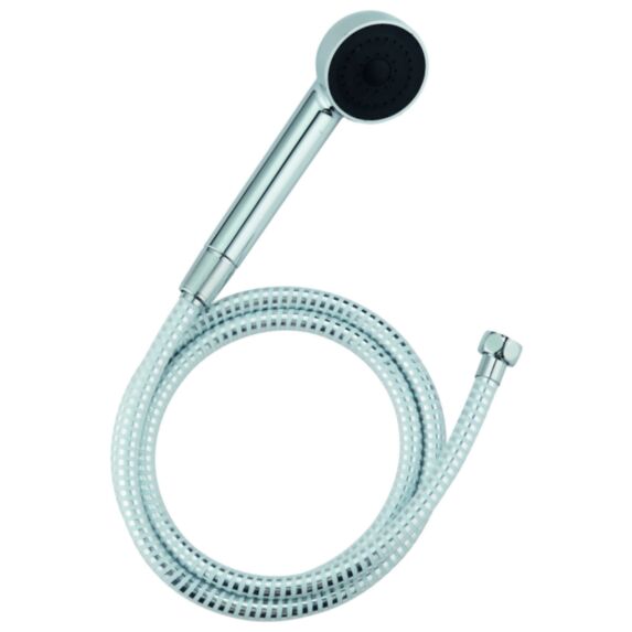 Duo douchette 1 jet 1,5 m Uno chromé - 1ER