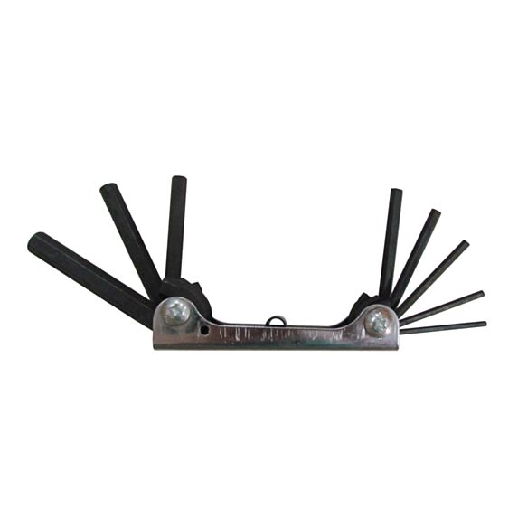 8 Clés allen coudées - 1ER