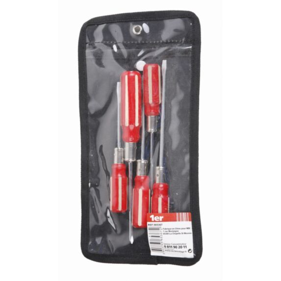 Tournevis manche bois