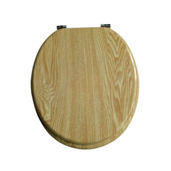 Abattant WC Woody Chêne charnières zinc - 1ER