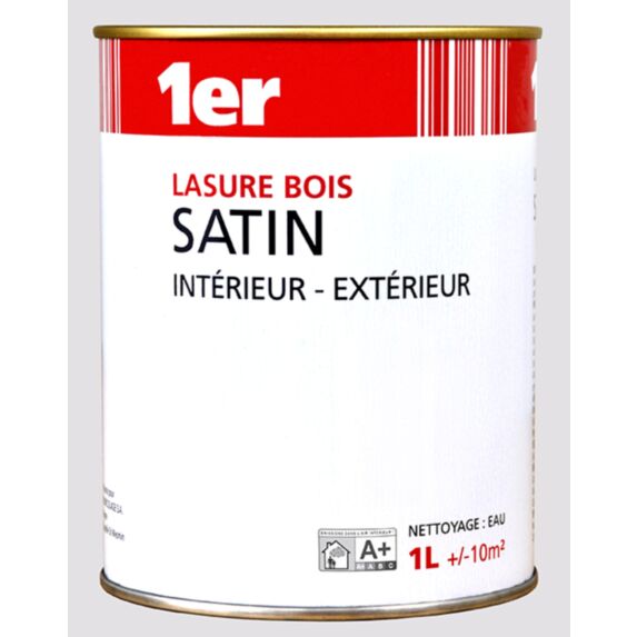 Lasure bois chêne satin 1L - MR BRICOLAGE