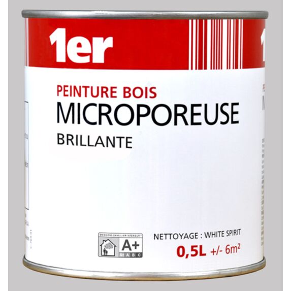 Peinture Bois - Blanc - 0,5L - MR BRICOLAGE