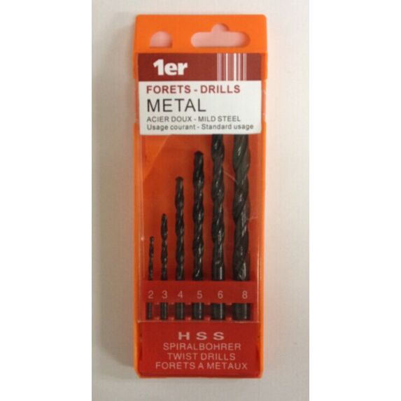 Coffret foret métaux - 1ER