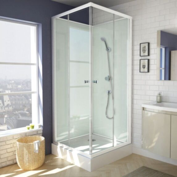 Cabine de douche Easy L.80xP.80xH.195cm - 1ER