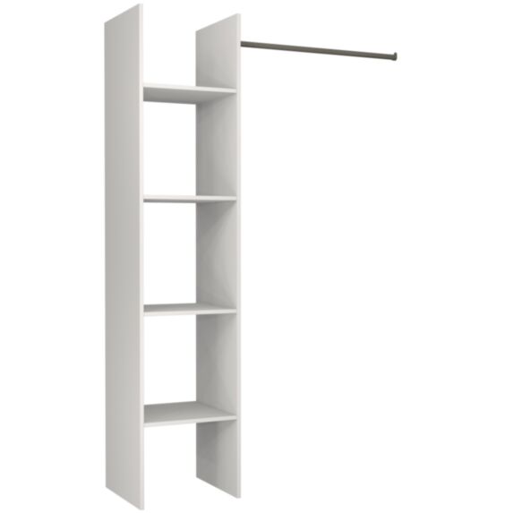 Aménagement de placard L115xH180xP39cm 