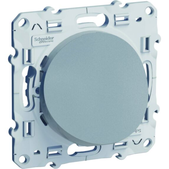 Sortie de cable Odace aluminium - SCHNEIDER ELECTRIC