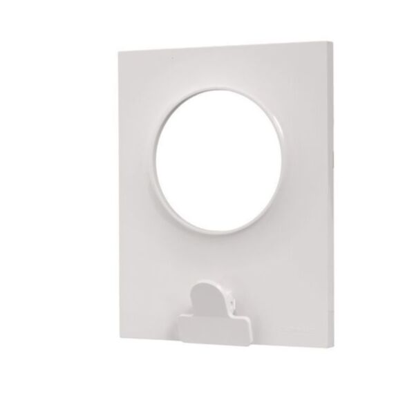 Plaque Odace style blanc avec pince - SCHNEIDER ELECTRIC