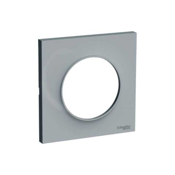 Plaque Odace styl aluminium - SCHNEIDER ELECTRIC