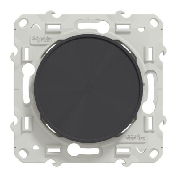 Obturateur à assembler Odace gris anthracite - SCHNEIDER ELECTRIC
