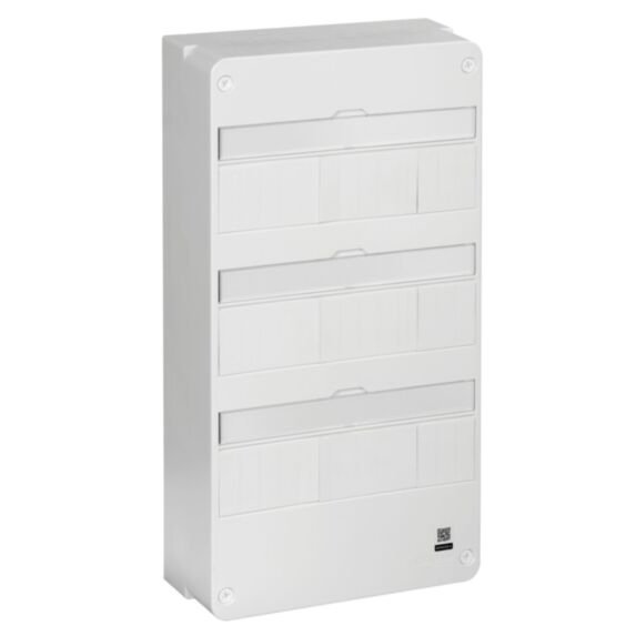 Tableau électrique nu 3 rangées 39 modules Resi9 blanc - SCHNEIDER ELECTRIC