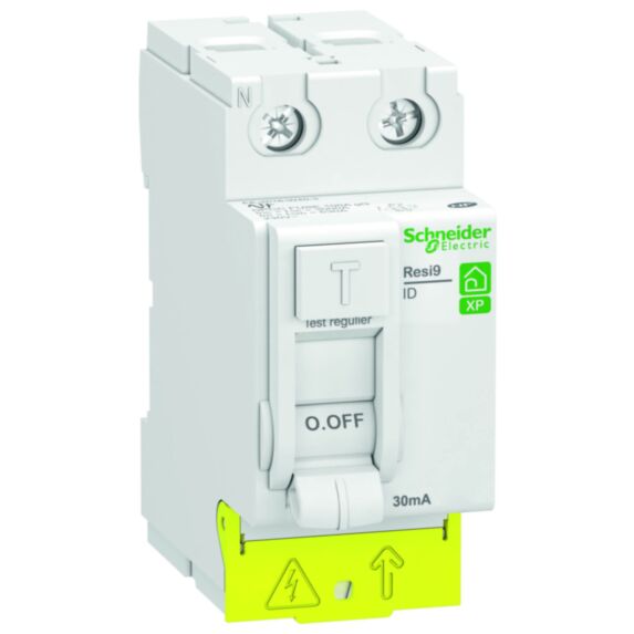 Interrupteur différentiel 2P 40A 30mA Type AC Resi9 XP - SCHNEIDER ELECTRIC