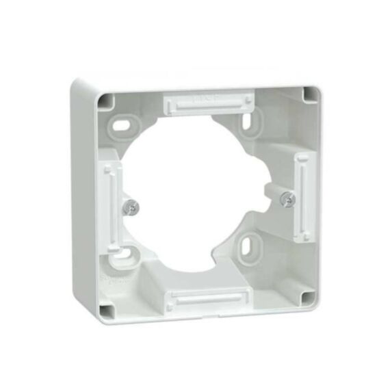 Boîte support pour montage saillie 36mm Ovalis blanc - SCHNEIDER ELECTRIC