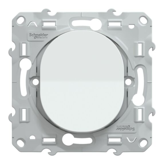 Poussoir à assembler Ovalis blanc - SCHNEIDER ELECTRIC