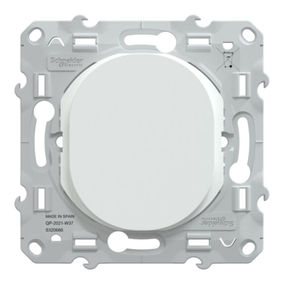 Obturateur à assembler Ovalis blanc - SCHNEIDER ELECTRIC