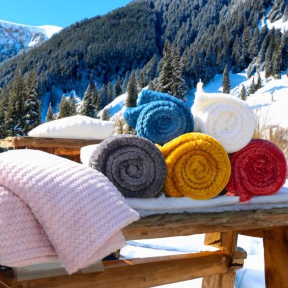 Plaid Cocooning verdo