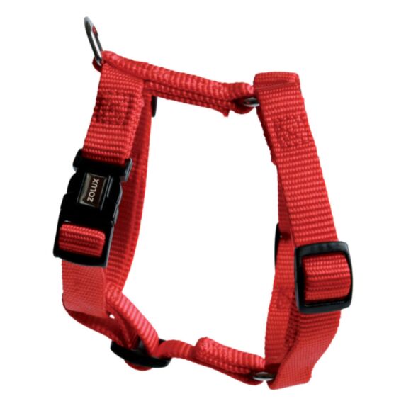 HARNAIS NYLON 25/35 CM ROUGE