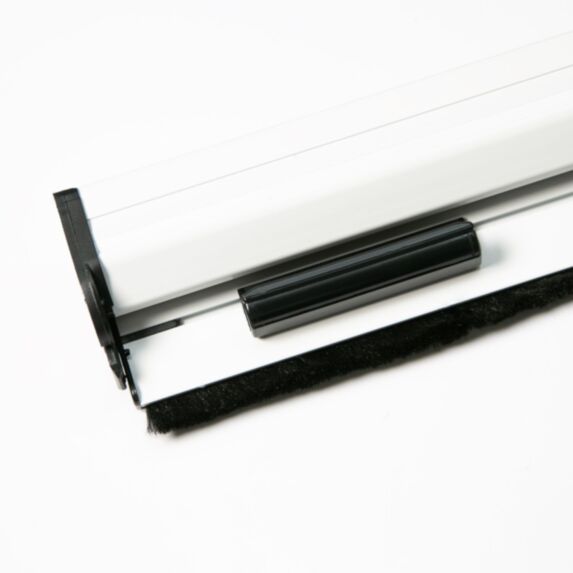 Moustiquaire sur Enrouleur L1,25xH1,50m Blanc/Gris - PROTECTA