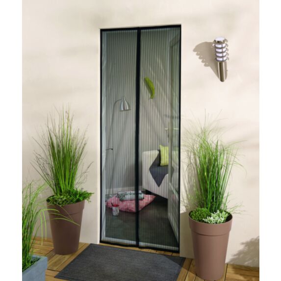 Rideau de porte Moustiquaire de porte aimanté L1x2,15m - PROTECTA