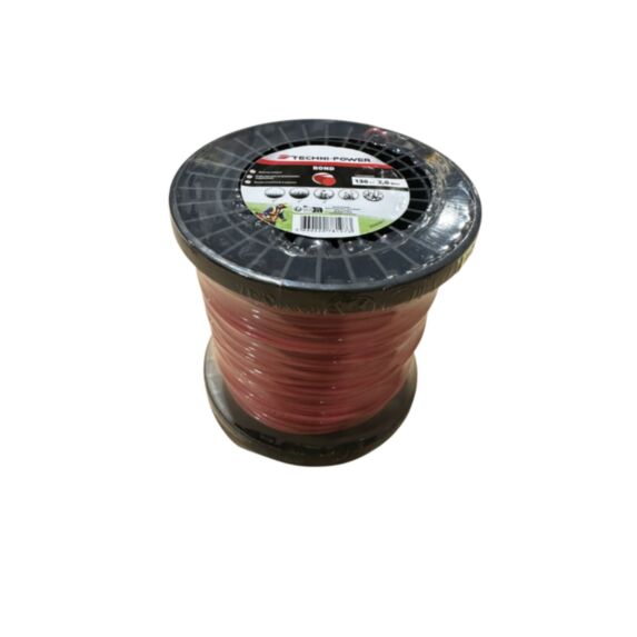 Fil de débroussailleuse carré Ø3mmx88m bobine - TECHNI POWER