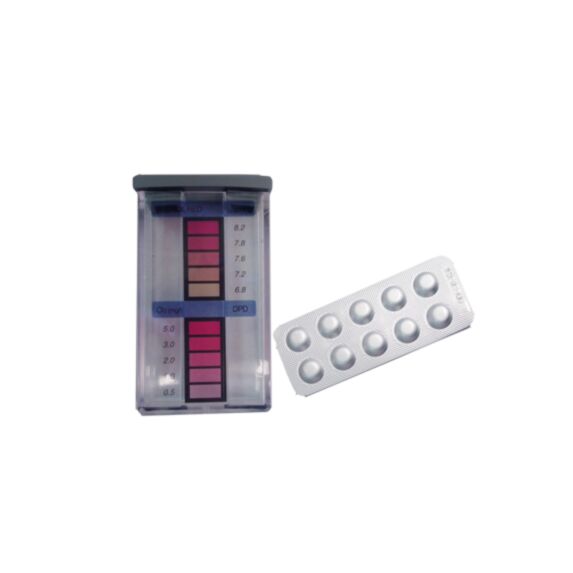 Trousse d'analyse piscine 20 pastilles - EDG by AQUALUX