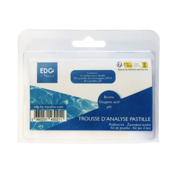 Trousse d'analyse pH - EDG by AQUALUX