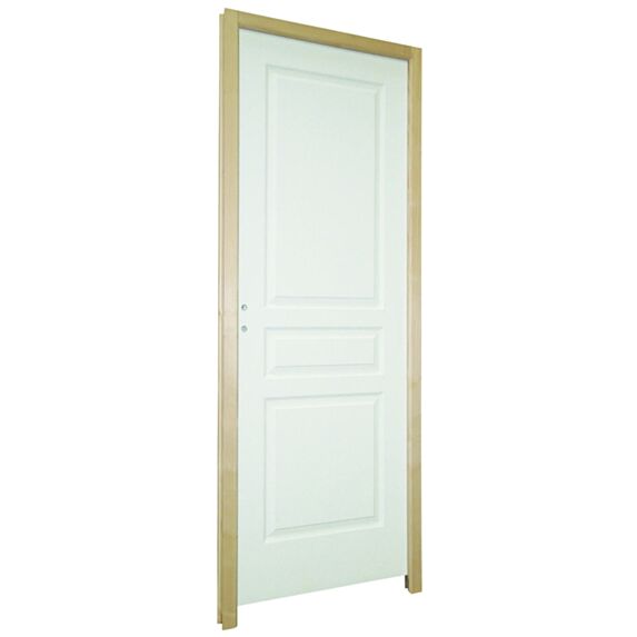 Bloc Porte Alvéolé Déco 3 Panneaux Traverse Droite 73x204cm - BALLAY
