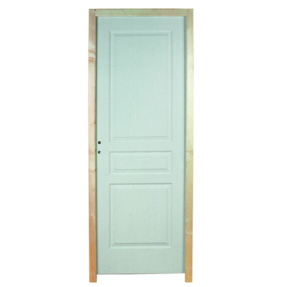 Bloc Porte Alvéolé Déco 3 Panneaux Traverse Droite 73x204cm - BALLAY