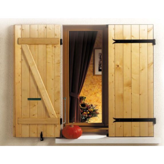 Volet en kit sapin 118 x 71 cm x 27 mm