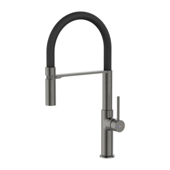 Mitigeur évier Magneto gun métal - ESSEBAGNO
