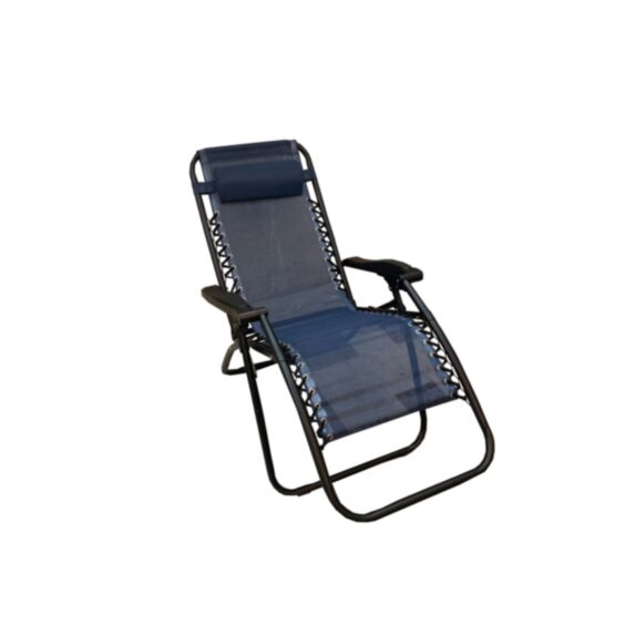 Chaise pliante multiposition Siesto 108 x 109 x 67 cm bleu - CIDDECO