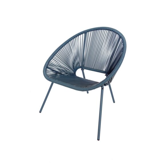 Chaise de jardin Bahamas Bleu Caraïbes - CIDDECO